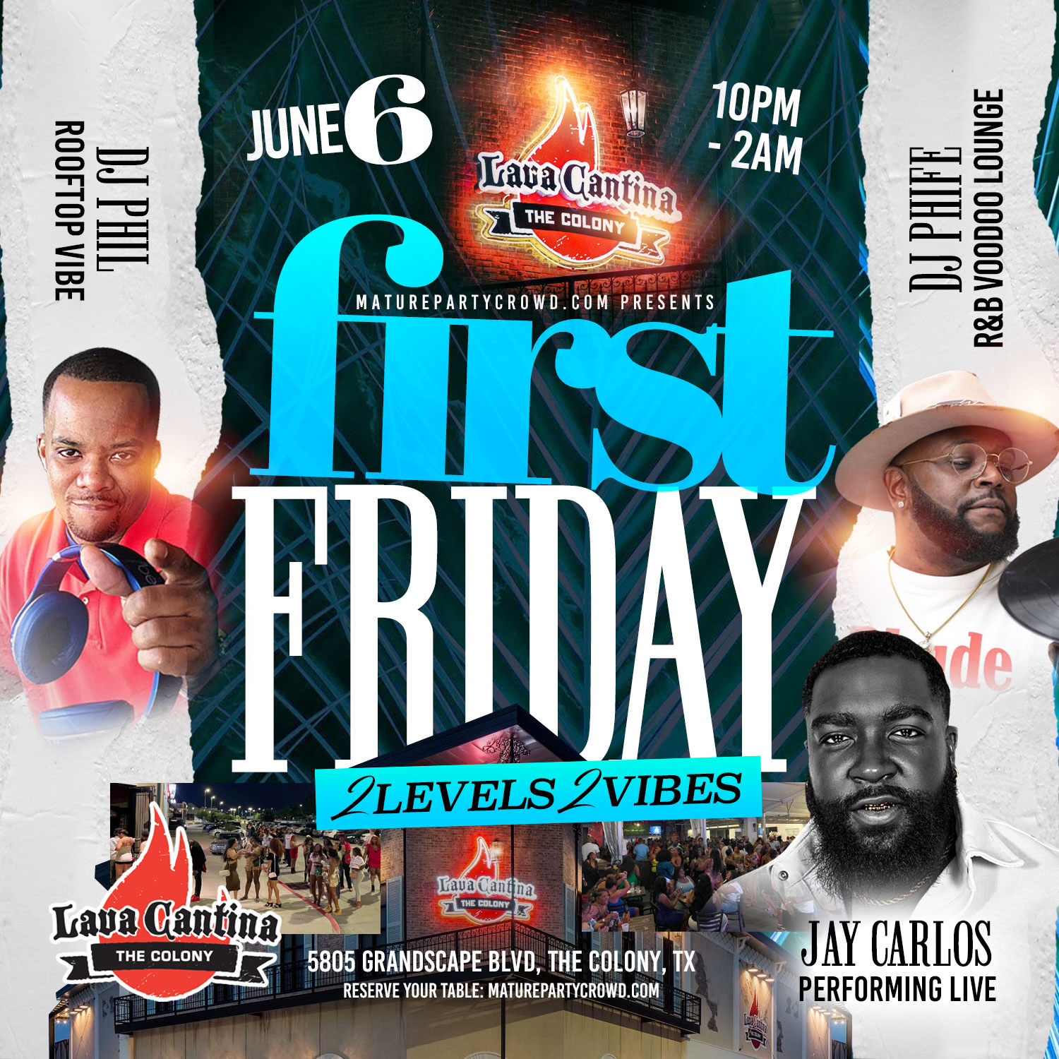 First Friday [2 LEVELS] @ Lava Cantina