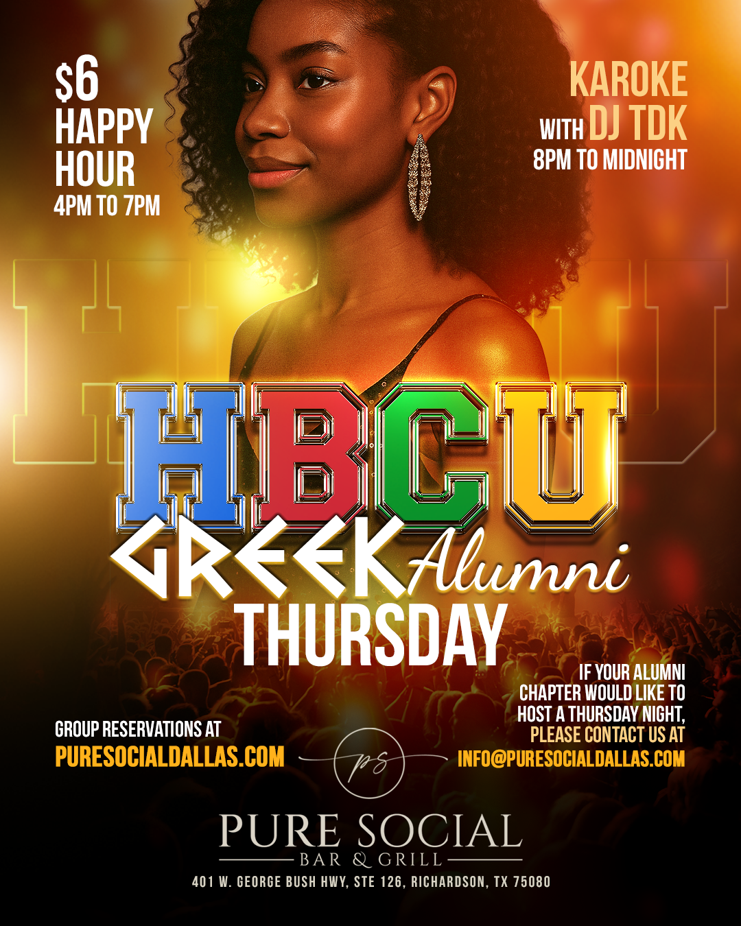 HBCU/GREEK ALUMNI & KARAOKE THURSDAYS